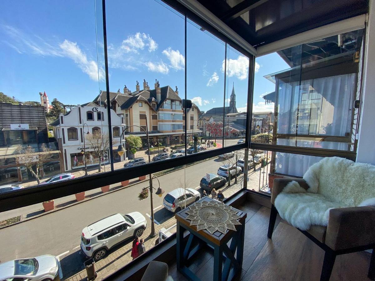 Apartmán Locar-In Gramado- 100M Rua Coberta Exteriér fotografie