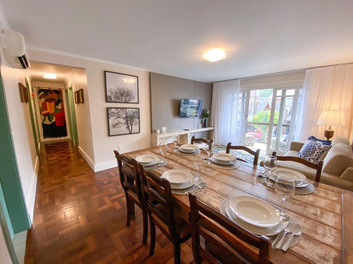 Apartmán Locar-In Gramado- 100M Rua Coberta Exteriér fotografie